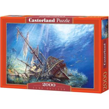 Castorland Sunk Galleon 2000 pcs Пъзел 2000 броя Кораби (PC-200252) (PC-200252)