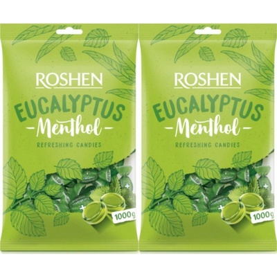 Roshen Eucalyptus Mentol cukríky 2 x 1 kg