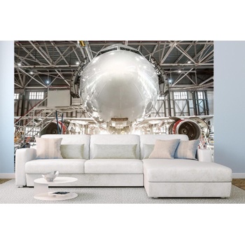 DIMEX ART s. r. o Самозалепваща се флизелинова фототапета поддръжка на самолети 375 x 250 см