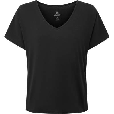 Sherpa Дамска тениска Sherpa Women's Jutnu V-Neck Tee T-shirt - Black (916-6729-0112)
