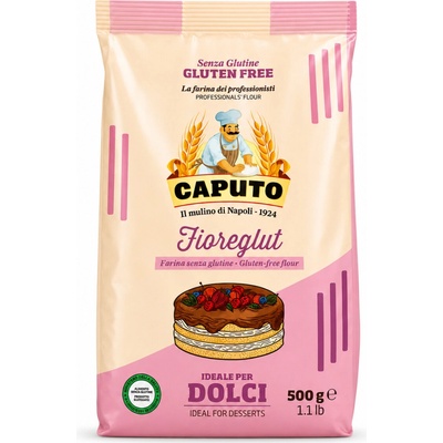 Caputo talianska bezlepková múka Fioreglut Dolci 500g kartón 12 ks