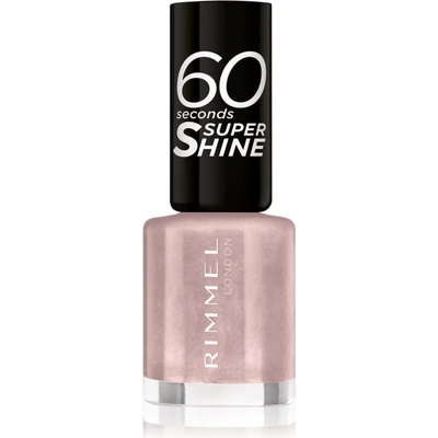 Rimmel 60 Seconds Super Shine лак за нокти цвят 210 Ethereal 8ml