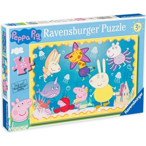 Ravensburger Пъзел Ravensburger от 35 части - Подводно приключение с Пепа (05062) - baby