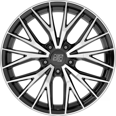 MSW 44 9x20 5x110 ET29 gloss black polished