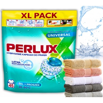 Perlux Univerzálne pracie kapsule 45 PD gél + prášok v jednom