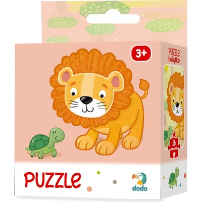 dodo Детски пъзел Dodo от 16 части - Лъв (300165)