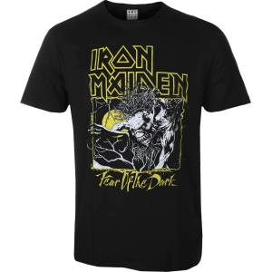 AMPLIFIED мъжка тениска iron maiden - fear of the dark yellow - amplified - zav210m170