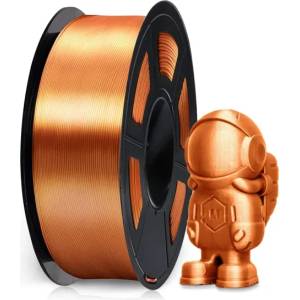 Консуматив за 3D принтер Silk, PLA , 1.75 mm, 1 kg, бронз (3D-C FIL PLA+SBRO)