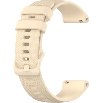 PROTEMIO Řemínek Garmin Vivoactive 4S / Garmin Venu 2S béžový 33329