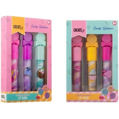 Create It! Candy sada lesků na rty (3 ks)