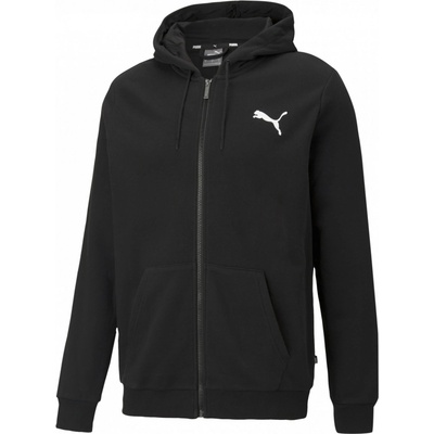 Puma ESS Small Logo FZ Hoodie TR černá