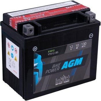 Image 1 of intAct 10Ah 130A right+ YTX12-BS