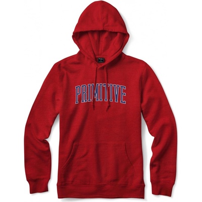 PRIMITIVE COLLEGIATE ARCH OUTLINE HOOD red