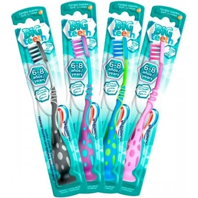 Aquafresh Детска четка за зъби Aquafresh Big teeth 6-8год