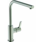 Ideal Standard Кухненски смесител Ideal Standard Gusto 303, сребрист въртящ се чучур, Silver Storm (BD418GN)