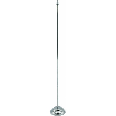 Stojanček kovový strieborný 40 cm - Jednoramenný - zavesenie
