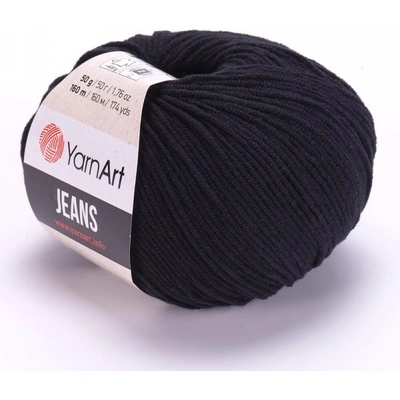YarnArt Jeans 53 černá