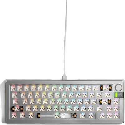 GLORIOUS GMMK 3 PRO 65 % Barebones Wired Silver – US GLO-KB-GMMK3-PRO-65-BB-W-SIL-US