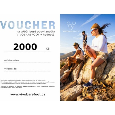 Vivobarefoot DÁRKOVÝ VOUCHER