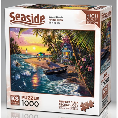 KS Games - Puzzle Sunset Beach - 1 000 piese