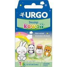 URGO Náplasti KAWAII vodeodolné detské náplasti 16 ks