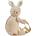 Nattou Детска раничка Nattou Teddy - Зайче (856485)
