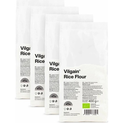 Vilgain Ryžová múka bio 4 x 400 g