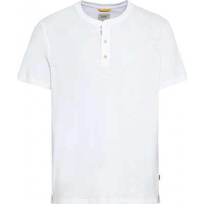 Camel Active tričko NOS HENLEY 1/2 bílé