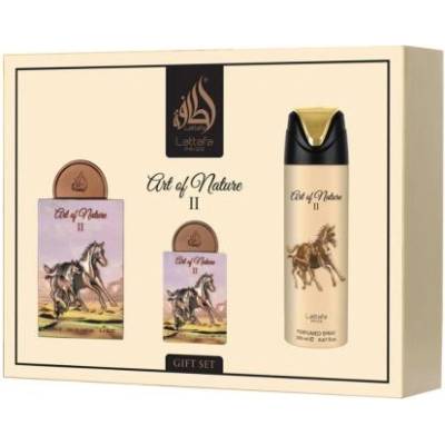 LATTAFA Pride Art Of Nature II подаръчен комплект: EDP 100 ml + EDP 20 ml + дезодорант 200 ml унисекс