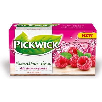 Pickwick Fruit Fusion Ovocný čaj s malinami 20 x 2 g