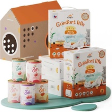 Kittycare stelivo Full House 4 x 6 l a konzerva Zuii 6 x 400 g