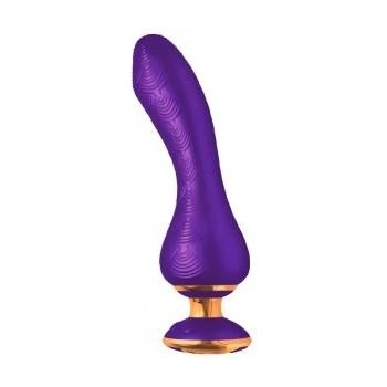 SHUNGA Sanya Rechargeable Silicone Intimate Device Purple 185mm