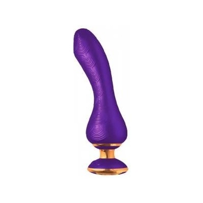 SHUNGA Sanya Rechargeable Silicone Intimate Device Purple 185mm