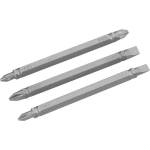 STANLEY - Комплект от 3 двустранни битове, дължина 86 мм STA61384-XJ (STA61384-XJ)