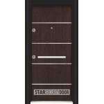 Starsteeldoor Блиндирана врата Outdoor - LP Инокс Венге с термомост (цена без монтаж)
