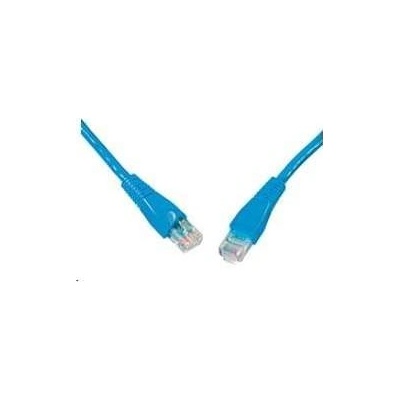 Solarix 28631009 patch, CAT6 UTP PVC, 10m, modrý