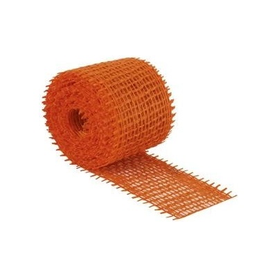 Jutový dekoračný opasok - 3m x 4 cm - oranžová