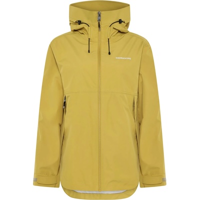 Didriksons Дамско водоустойчиво яке Didriksons Women's Tilde Jacket 4 Waterproof jacket - Yellow Pollen - размер 44 (EU) (102-3887-1217)