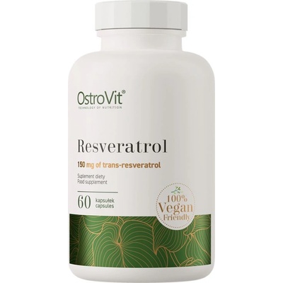 OstroVit Resveratrol 150 mg Vege, 60 capsules