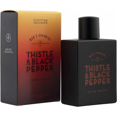 The Scottish Fine Soaps Thistle & Black Pepper toaletní voda pánská 100 ml