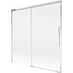 Mexen Rox раздвижен двукрилен параван за вана 160 x 150 cm, прозрачен, хром (8C9-160-001-01-00)