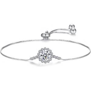 Silenti Jewelry Сребърна гривна "Грижовност