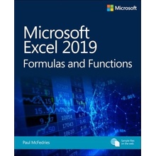 Microsoft Excel 2019 Formulas and Functions McFedries PaulPaperback