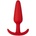 Mokko Анална тапа Butt Plug за постоянно носене "THIAGO RED" 10 см - размер S