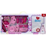 Force Link Детски комплект Force Link - Чичо Доктор с престилка, розов (1703U010) - baby