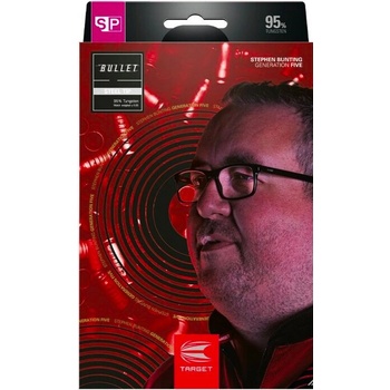 Sada steel šípok Target Stephen Bunting G5 22g SP, 95% wolfram