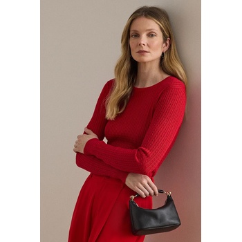 Ralph Lauren чанта crossbody дамска от кожа (431P10531)