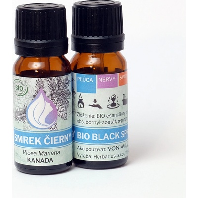My.Organics Organický SMREK ČIERNY esenciálny olej 10 ml