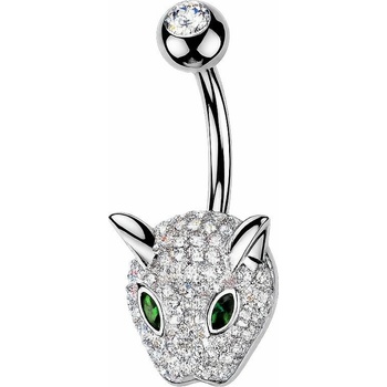 MARRE Piercing do pupíku leopard WP0132