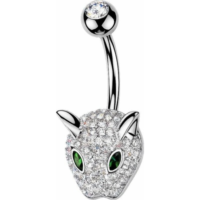 MARRE Piercing do pupíku leopard WP0132
